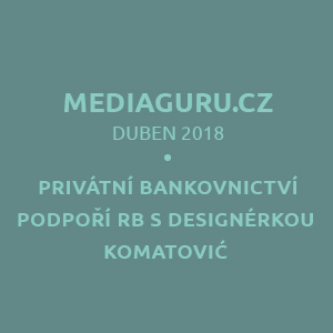 Mediaguru.cz PRIVÁTNÍ BANKOVNICTVÍ PODPOŘÍ RB S DESIGNÉRKOU  KOMATOVIĆ 
