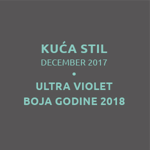 Kuca stil, Boja godine 2018, Daniela Komatović