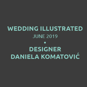 Daniela Komatovic Designer - Wedding illustrated