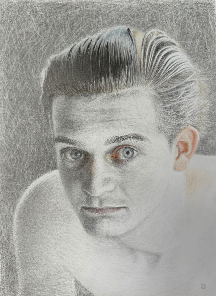 After Swimming drawing by Daniela Komatović